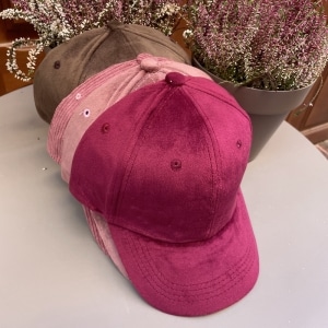 Gorra Velvet Granate