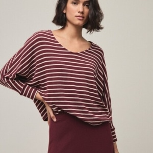 Jersey marinero burdeos