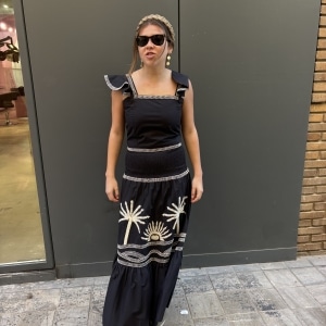 Conjunto Top y Falda Giralda