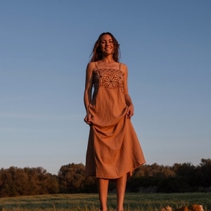 Vestido bordado Iconic